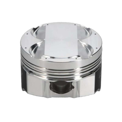 Manley Mitsubishi 4B11 86.5mm Bore 10.0:1 CR +2cc Dome Turbo Tuff Piston Set w/ Rings - 614305CE-4