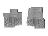 WeatherTech 2015-2020 Ford F-150 Front Rubber Mats - Grey - W345GR
