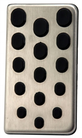 Ford Racing Aluminum and Urethane Special Edition Mustang Dead Pedal - M-2301-C