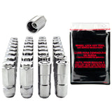 McGard 8 Lug Hex Install Kit w/Locks (Cone Seat Nut / Duplex) 9/16-18 / 7/8 Hex / 2.5in L - Chrome - 84834