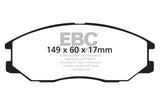 EBC 08-10 Kia Sorento 3.3 Ultimax2 Front Brake Pads - UD955