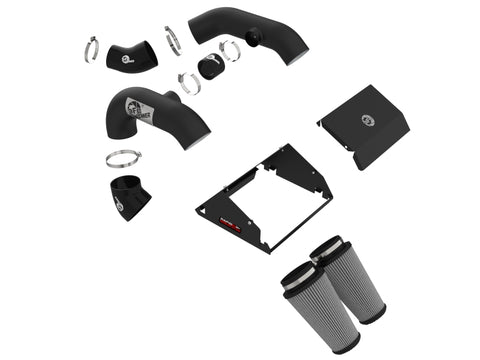 aFe Rapid Induction Cold Air Intake System w/Pro DRY S Filter 21-22 Ford F-150 Raptor V6-3.5L (tt) - 52-10015D