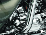 Kuryakyn Oil Filler Spout Cover 93-06 Touring Models Chrome - 8264