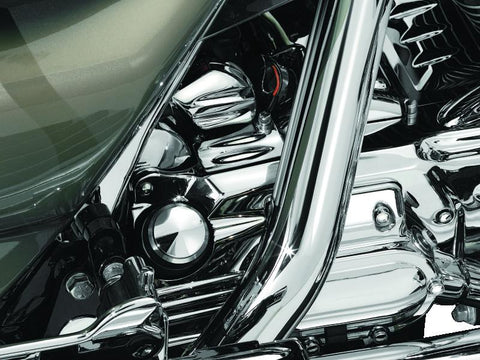 Kuryakyn Oil Filler Spout Cover 93-06 Touring Models Chrome - 8264