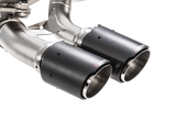 Akrapovic 16-17 BMW M2 F87 (Excl M2 Competition) Evolution Line Cat Back (Titanium) w/Carbon Tips - ME-BM/T/8H