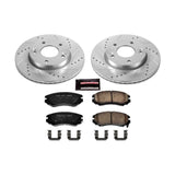 Power Stop 10-11 Kia Soul Front Z23 Evolution Sport Brake Kit - K6309