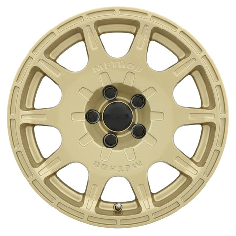 Method MR502 VT-SPEC 2 15x7 +15mm Offset 5x100 56.1mm CB Gold Wheel - MR50257051115SC