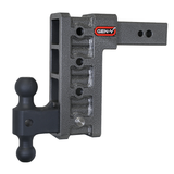 Gen-Y Mega Duty 2.5in Shank 9in Drop 3.5K TW 32K Hitch w/GH-0161 Dual-Ball - GH-1614