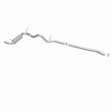MagnaFlow 12-14 Jeep Wrangler 4dr Single Straight Rear P/S Exit Stainless C/B Performance Exhaust - 15117