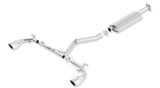 Borla 13-15 Scion FR-S 2.0L 4cyl 6spd / 13 Subaru BRZ 2.0L 4cyl 6spd SS Catback Exhaust - 140496