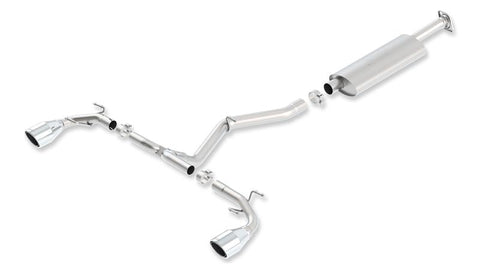 Borla 13-15 Scion FR-S 2.0L 4cyl 6spd / 13 Subaru BRZ 2.0L 4cyl 6spd SS Catback Exhaust - 140496
