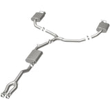 MagnaFlow Cat-Back SS Dual Split Rear Exit 2015 Dodge Charger/Chrysler 300C 3.6L V6 (Uses OEM Tips) - 19225