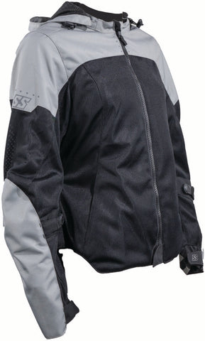 Speed and Strength Starstruck Mesh Jacket Grey/Black Womens - Small - 609919