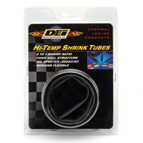 DEI Hi-Temp Shrink Tube 24mm x 4ft - Black - 10835