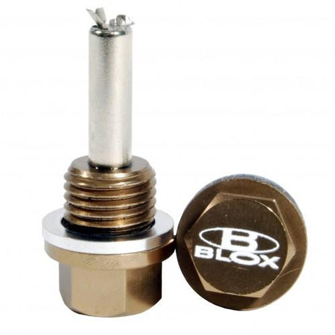 BLOX Racing Magnetic Drain Plug - Oil / 14x1.5mm (Fits Honda Mitsubishi Ford GM Mazda Suzuki) - BXAC-00405