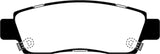 EBC 07+ Buick Enclave 3.6 Greenstuff Rear Brake Pads - DP61672