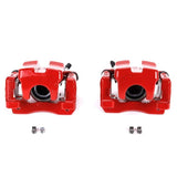 Power Stop 07-12 Lexus ES350 Rear Red Calipers w/Brackets - Pair - S3130