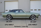 Ridetech 1967-1969 GM F-Body Composite Leaf Springs 1967-1969 GM F-Body - 11164800