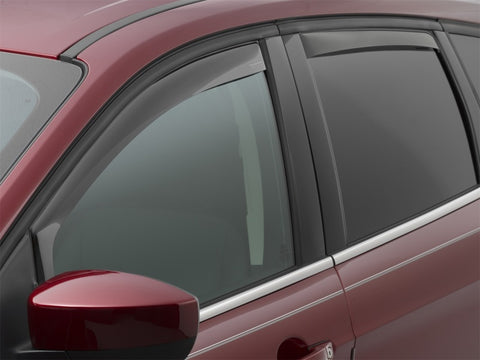 WeatherTech 13+ Ford Escape Front and Rear Side Window Deflectors - Dark Smoke - 82717