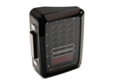 Raxiom 07-18 Jeep Wrangler JK Axial Series LED Tail Lights- Blk Housing (Clear Lens) - J141585