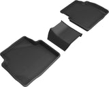 3D MAXpider 20-24 Ford Escape Gasoline Kagu Black R2 (3Pcs) - L1FR12321509