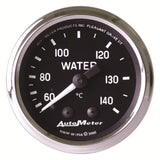 Autometer Cobra 2-1/16 inch 60-140 Deg Celsius Mechanical Water Temperature Gauge - 201007