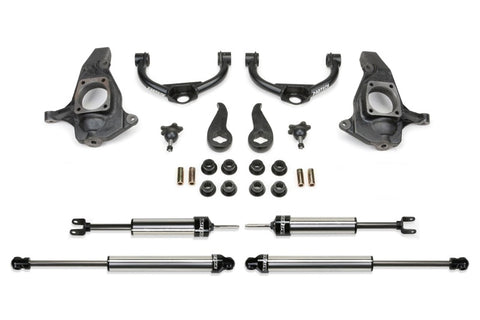 Fabtech 11-19 GM C/K2500HD/3500HD 4in Ultimate System w/DL Shocks - FTS21199