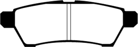 EBC 05+ Nissan Frontier 2.5 2WD Greenstuff Rear Brake Pads - DP61746
