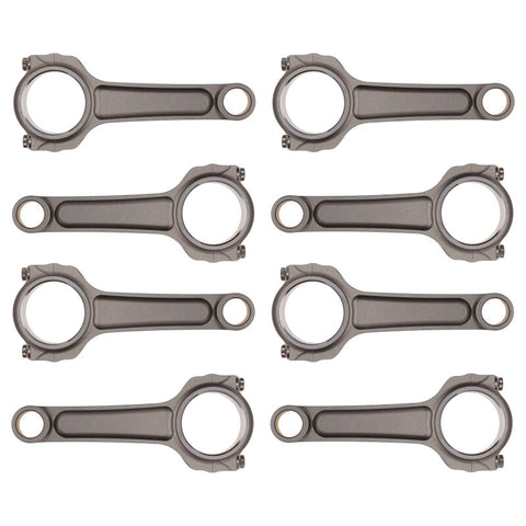 Manley Chevy Big Block 6.700in Length 4340 Pro Series I-Beam Connecting Rods w/L-19 Bolts - 8 - 14172L-8