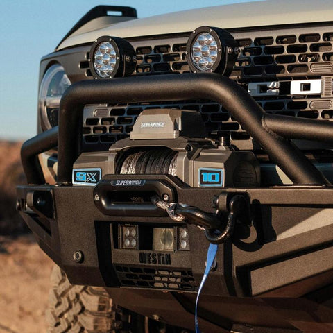 Superwinch 10000 LBS 12V DC 3/8in x 80ft Synthetic Rope SX 10000 Winch - 1710201