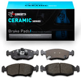 R1 12-19 Fiat 500E Front Ceramic Brake Pads - 2310-1568-00