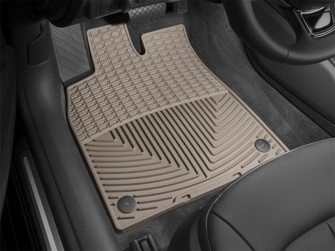 WeatherTech 12+ Audi A6/S6 Front Rubber Mats - Tan - W300TN