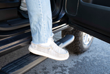 Fishbone Offroad 15-22 Ford F150 Extended Cab Oval Side Steps - Black Textured - FB21378