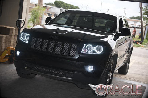 Oracle Jeep Grand Cherokee 11-13 Triple Halo Kit - ColorSHIFT w/ BC1 Controller - 2627-335