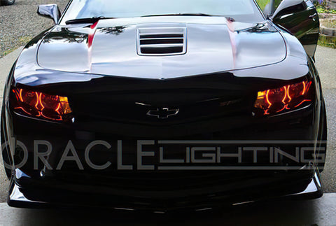Oracle Chevy Camaro Non-RS 14-15 Dual Halo Kit Round Style - w/ Simple Controller - 2387-504