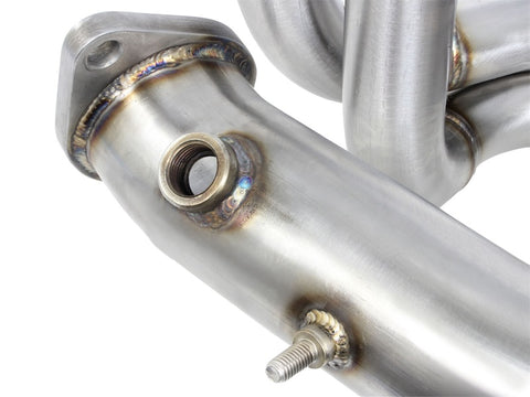 aFe Power Twisted Steel Long Tube Header 02-19 Subaru Impreza WRX/STI/Legacy (Unequal Length) - 48-36803