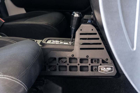 DV8 07-18 Jeep Wrangler JK Center Console Molle Panels & Device Bridge - CCJK-01