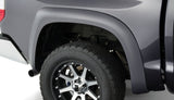 Bushwacker 14-18 Toyota Tundra Fleetside Extend-A-Fender Style Flares 2pc - Black - 30042-02