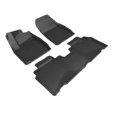 3D MAXpider 24-25 Acura ZDX Kagu 1st & 2nd Row Floormat - Black - L1AC02001509