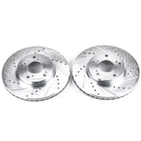 Power Stop 14-15 Acura ILX Front Evolution Drilled & Slotted Rotors - Pair - JBR709XPR