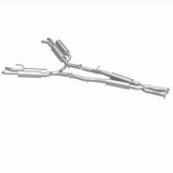 MagnaFlow 2018 Kia Stinger V6 3.3L (Reuse Fascia Tips) Stainless Cat Back Perf Exhaust - 19406