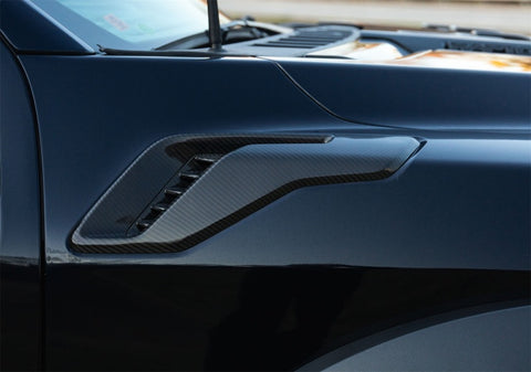 Ford Racing 21-24 F-150 Raptor Carbon Fiber Fender Vent Set - Gloss - M-16026-FG
