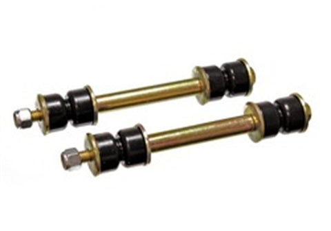Energy Suspension Universal 3 9/16 Inch Front Black Sway Bar End Links - 9.8124G