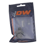 DeatschWerks 10AN ORB Male to 6AN Male Flare Adapter (Incl O-Ring) - Anodized Matte Black - 6-02-0407-B
