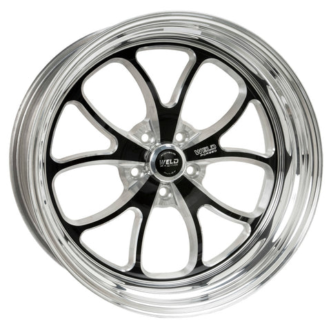 Weld S76 20x16 / 5x4.5 BP / 6.3in. BS Black Wheel (High Pad) - Non-Beadlock - 76HB0160A63A
