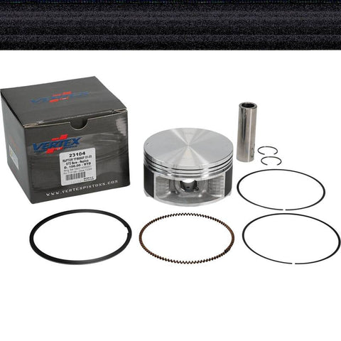 Vertex Piston 02-08 Yamaha YFM 660 F Grizzly 4x4 660cc Cast Replica Piston Kit - 23104