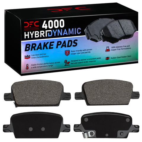 DFC 16-21 Chevrolet Malibu Rear 4000 Hybridynamic Brake Pads - 4000-1921-00