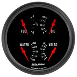 Autometer Z-Series Quad 5in. - 240 OhmE-33 OhmF - 2810
