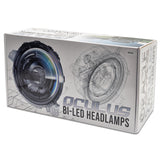 Oracle Oculus Bi-LED Projector Headlights for Jeep JL/Gladiator JT Satin Silver 5500K - 5839-504-PSC