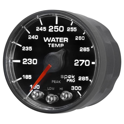 Autometer Spek-Pro - Nascar 2-1/16in Water Temp 100- 300F Bfb Ecu - P546328-N3